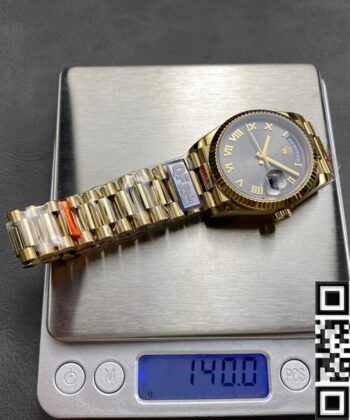 Rolex Black Day Date M118238 Size 36mm Watch Q Factory