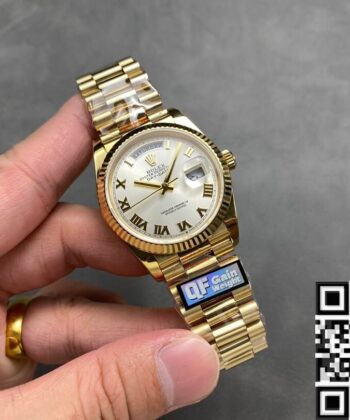 Day Date 36mm Watch M128238 - 0076 Q Factory