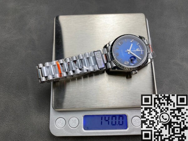 Rolex Day Date Replicas M128239-0063 Gradual Blue Dial 36mm