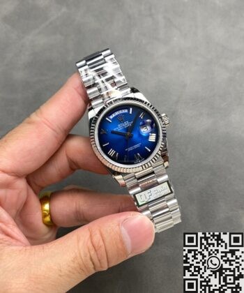 Rolex Day Date Replicas M128239-0063 Gradual Blue Dial 36mm