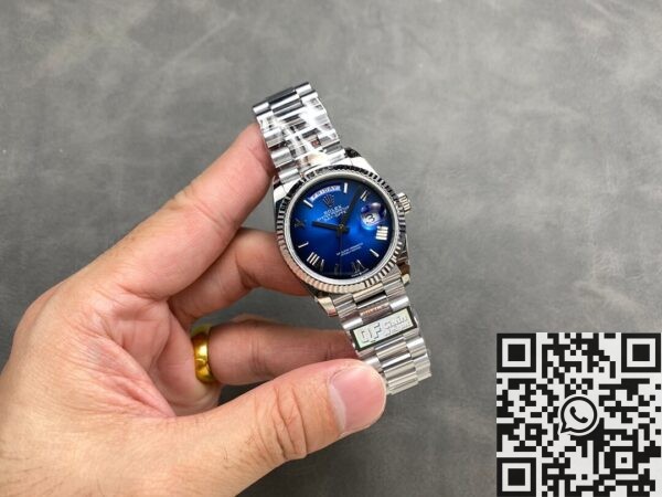 Rolex Day Date Replicas M128239-0063 Gradual Blue Dial 36mm