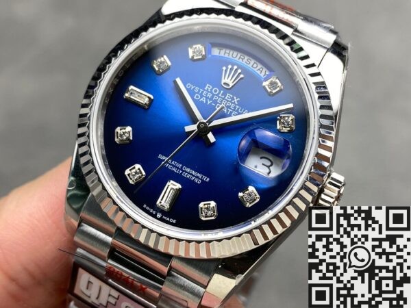 Replica Rolex Day-Date M128239-0023 Diamond Scale 36mm