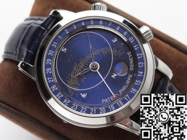 Vintage Patek Philippe Calatrava 6102P-001 Blue Watch AI Factory