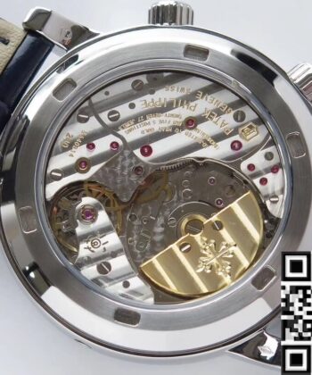 Vintage Patek Philippe Calatrava 6102P-001 Blue Watch AI Factory