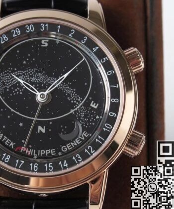 Vintage Calatrava Patek Philippe 6102R-001 Black Dial AI Factory