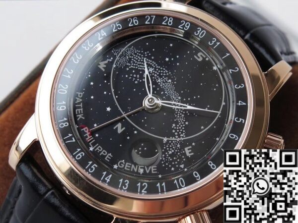 Vintage Calatrava Patek Philippe 6102R-001 Black Dial AI Factory