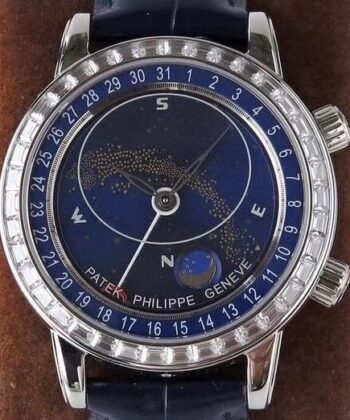 Patek Philippe Calatrava Travel Time​ 6104G-001 Navy blue AI