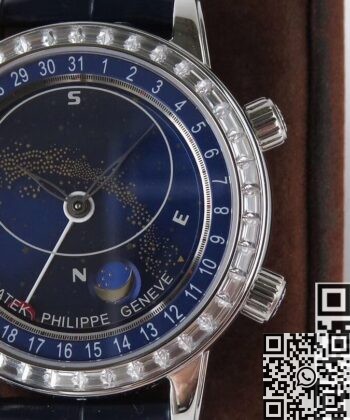 Patek Philippe Calatrava Travel Time​ 6104G-001 Navy blue AI