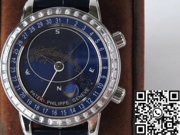 Patek Philippe Calatrava Travel Time​ 6104G-001 Navy blue AI