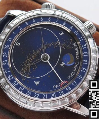 Patek Philippe Calatrava Travel Time​ 6104G-001 Navy blue AI