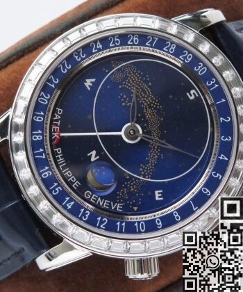 Patek Philippe Calatrava Travel Time​ 6104G-001 Navy blue AI