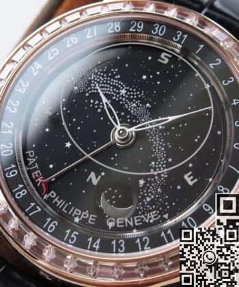 Patek Philippe Calatrava For Sale​ 6104R-001 Black Dial AI Factory