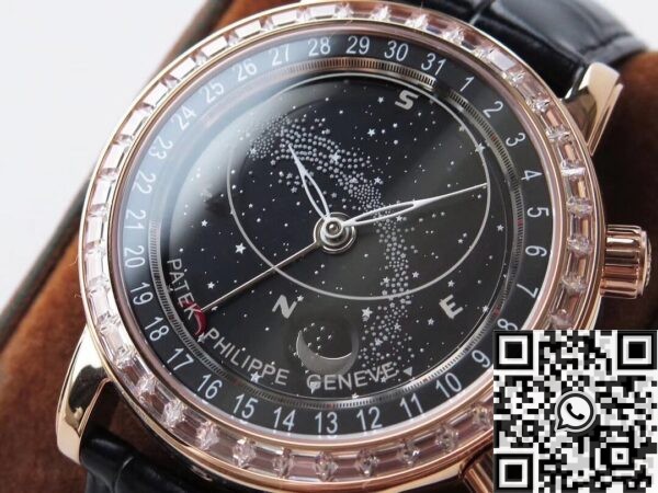 Patek Philippe Calatrava For Sale​ 6104R-001 Black Dial AI Factory