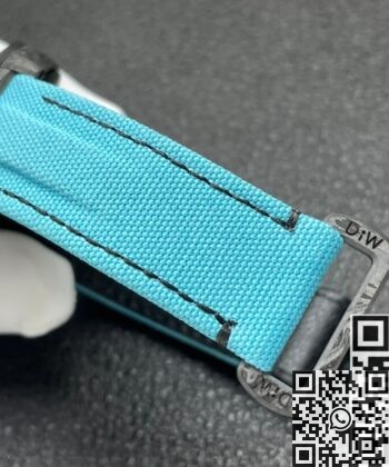 Custom Rolex Daytona DIW Carbon Fiber Case Light Blue Watch