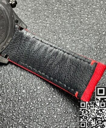 DIW Custom Rolex Watch Daytona Carbon Fiber Case Red