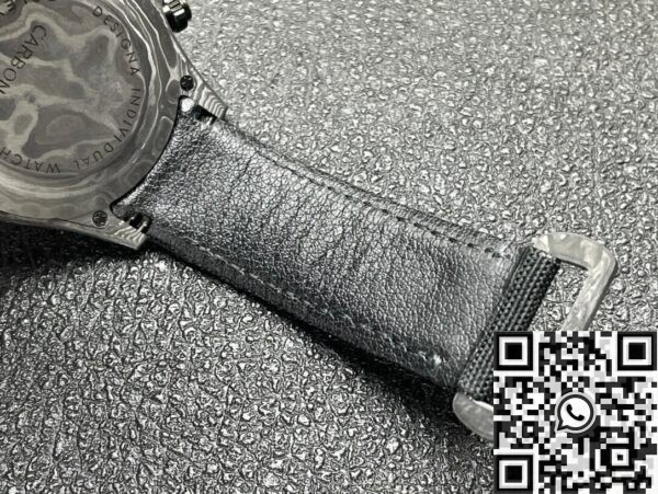 DIW Custom Daytona Rolex Carbon Fiber Case 4130 Watch