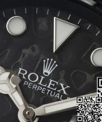 Custom Sea-Dweller DIW Rolex Carbon Fiber Case White Scale