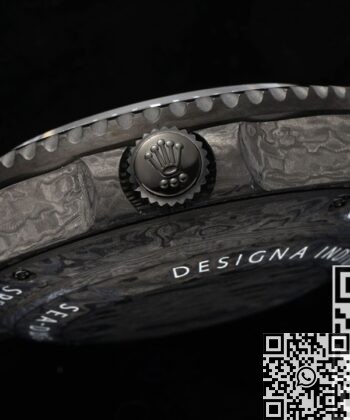 Custom Sea-Dweller DIW Rolex Carbon Fiber Case White Scale
