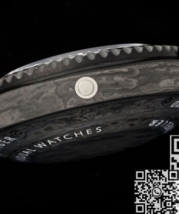 Custom Sea-Dweller DIW Rolex Carbon Fiber Case White Scale