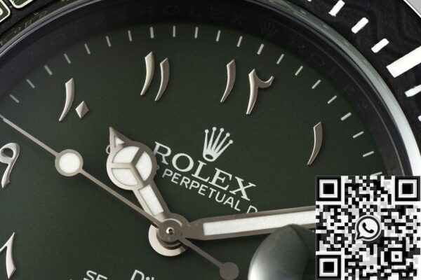 Rolex Sea Dweller​ DIW Custom Black Arabic Numeral Scale Watch