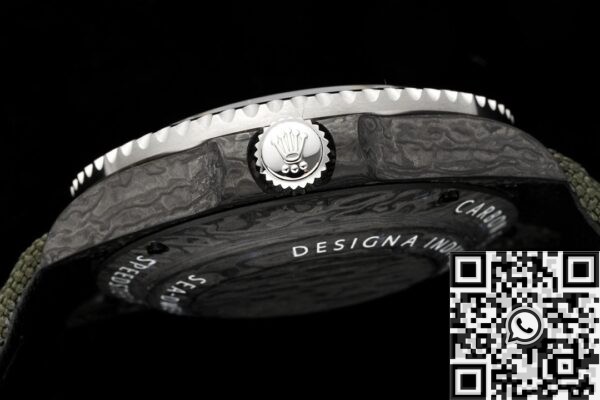 Rolex Sea Dweller​ DIW Custom Black Arabic Numeral Scale Watch