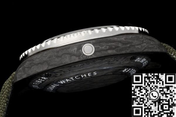 Rolex Sea Dweller​ DIW Custom Black Arabic Numeral Scale Watch