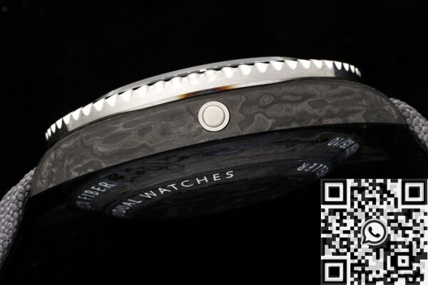 Sea Dweller Rolex Black​ DIW Custom Carbon Fiber Case Watch
