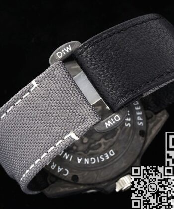 Sea Dweller Rolex Black​ DIW Custom Carbon Fiber Case Watch