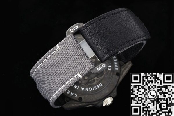 Sea Dweller Rolex Black​ DIW Custom Carbon Fiber Case Watch