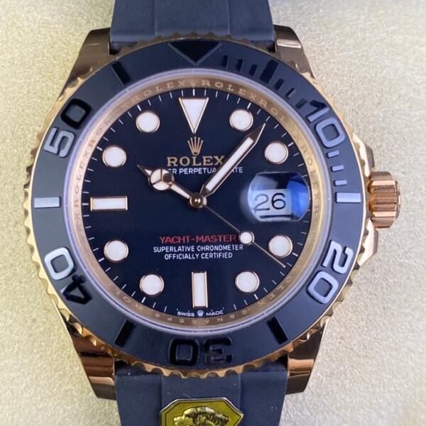 GOLD Factory Yacht Master Rolex M126655-0002 Rose Gold 40