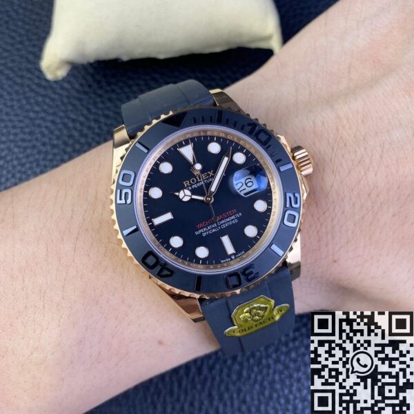 GOLD Factory Yacht Master Rolex M126655-0002 Rose Gold 40