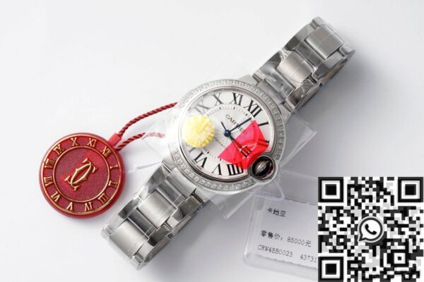Cartier Watch Ballon Bleu​ W4BB0016 33MM Machinery AF Factory