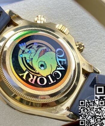Rolex Daytona Gold Black Cosmograph M126518ln-0005 Diamond