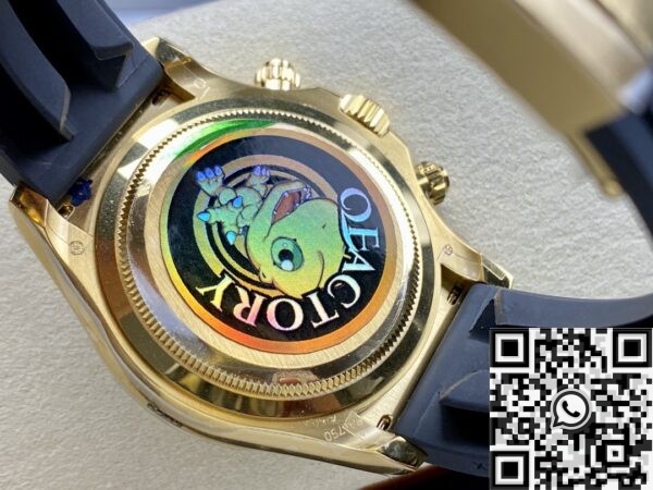 Rolex Daytona Gold Black Cosmograph M126518ln-0005 Diamond