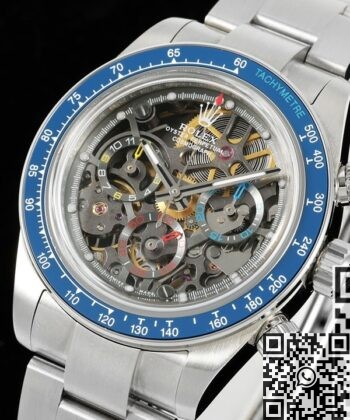 Rolex Daytona Silver​ Artisans de Genève Bai Gang Hollowed Out