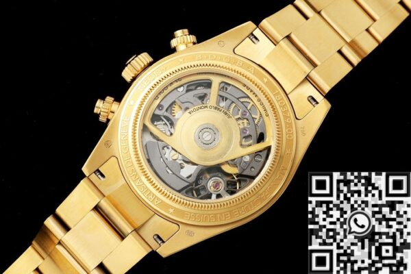 Blue Face Daytona Rolex Artisans de Genève Golden Hollowing