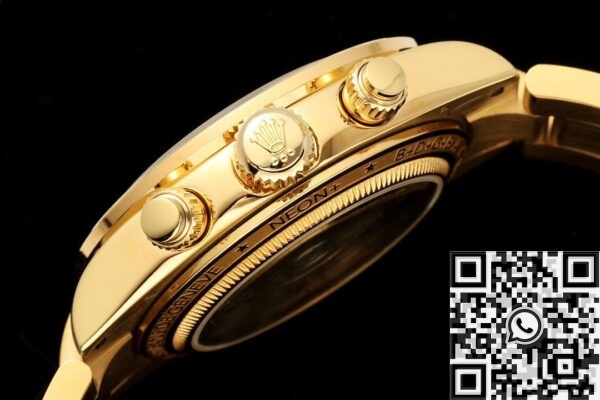 Blue Face Daytona Rolex Artisans de Genève Golden Hollowing