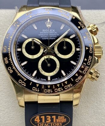 Black Daytona Rolex Watch Cosmograph M126518ln-0008 QF