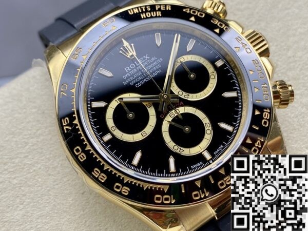 Black Daytona Rolex Watch Cosmograph M126518ln-0008 QF