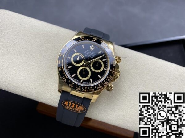 Black Daytona Rolex Watch Cosmograph M126518ln-0008 QF
