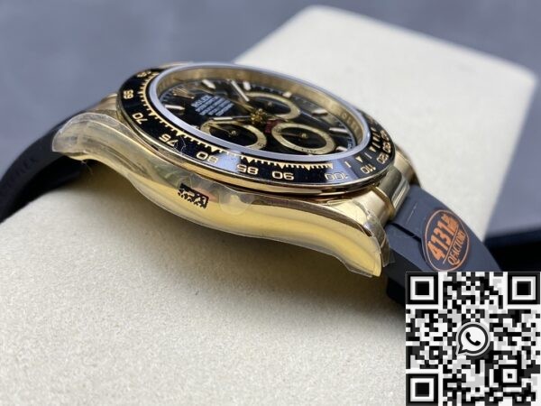 Black Daytona Rolex Watch Cosmograph M126518ln-0008 QF