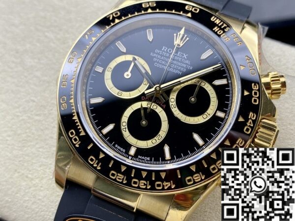 Black Daytona Rolex Watch Cosmograph M126518ln-0008 QF