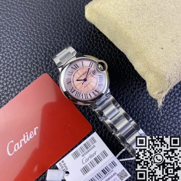 Cartier Ballon Bleu WSBB0046 Size 33mm Watch A6 Factory