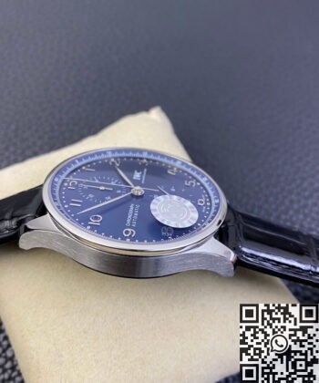 IWC Portugieser Watches IW371491 Blue Panda Plate AZ Factory