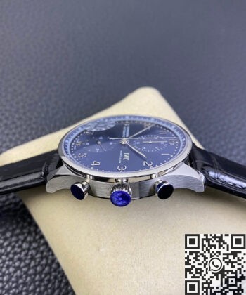 IWC Portugieser Watches IW371491 Blue Panda Plate AZ Factory