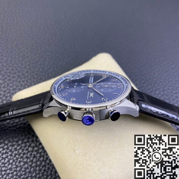 IWC Portugieser Watches IW371491 Blue Panda Plate AZ Factory