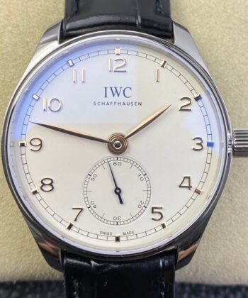 IWC Portugieser Automatic 40​ IW358303 Silver White Dial Watch
