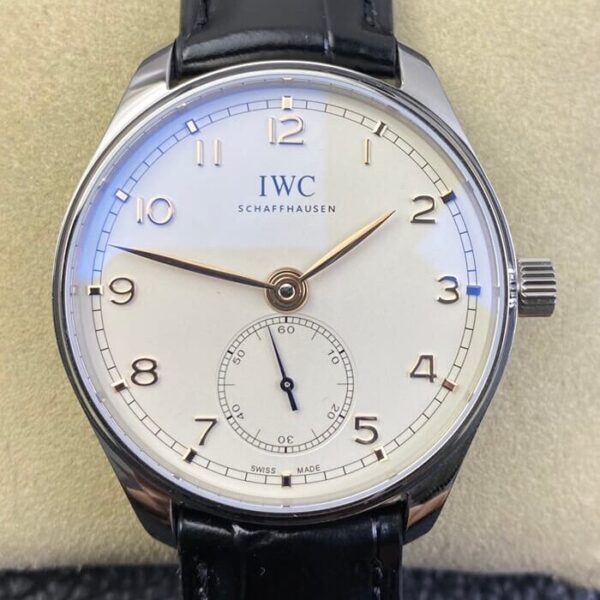 IWC Portugieser Automatic 40​ IW358303 Silver White Dial Watch