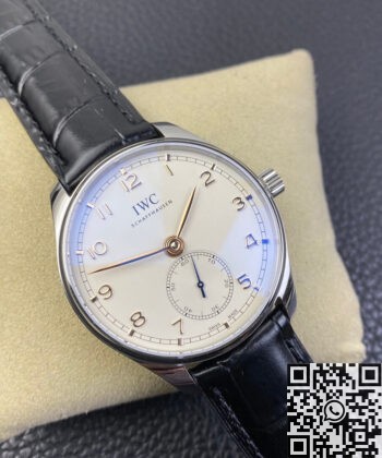 IWC Portugieser Automatic 40​ IW358303 Silver White Dial Watch