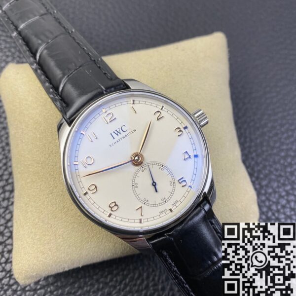 IWC Portugieser Automatic 40​ IW358303 Silver White Dial Watch